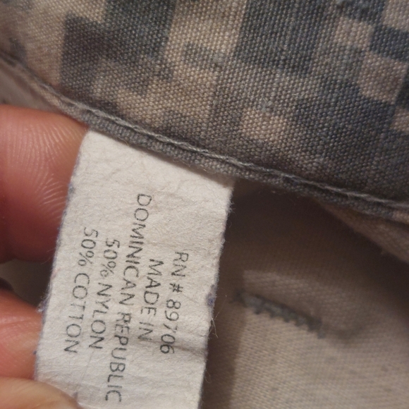 US Army Digital Camouflage Pants Mens 34x30 Combat Cargo Pockets True Vintage - Picture 10 of 11